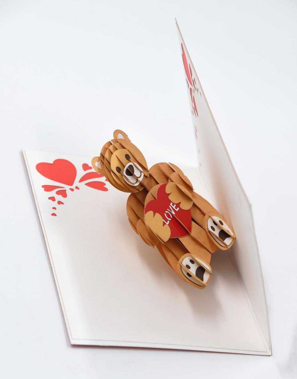 Birthday Love Pop-up Card
