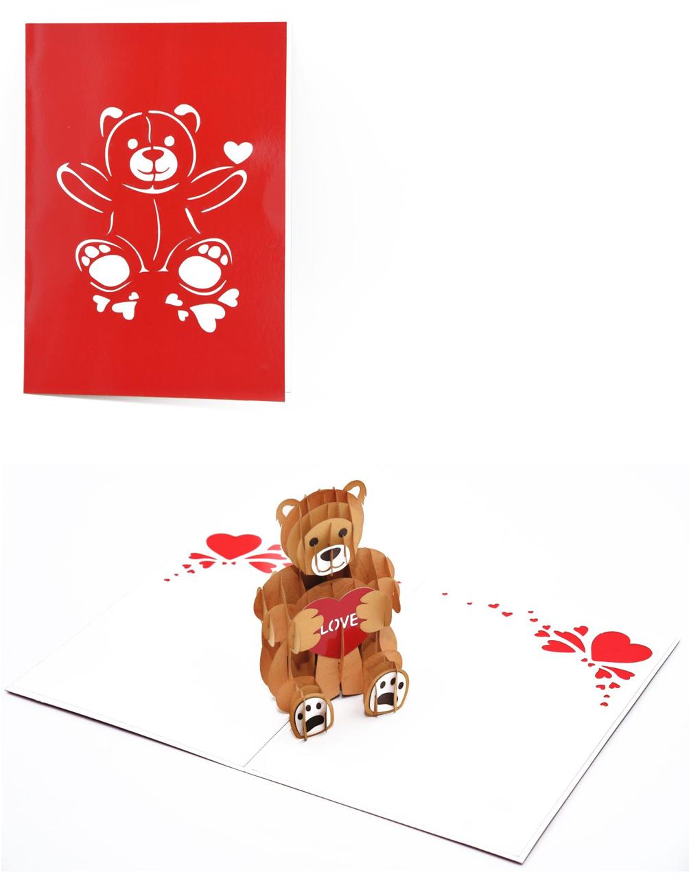 Birthday Love Pop-up Card