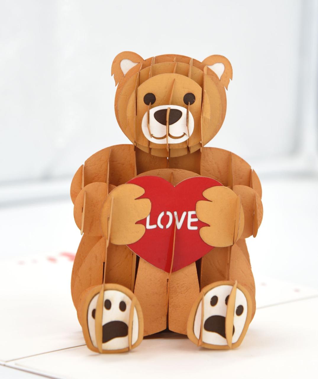 Birthday Love Pop-up Card