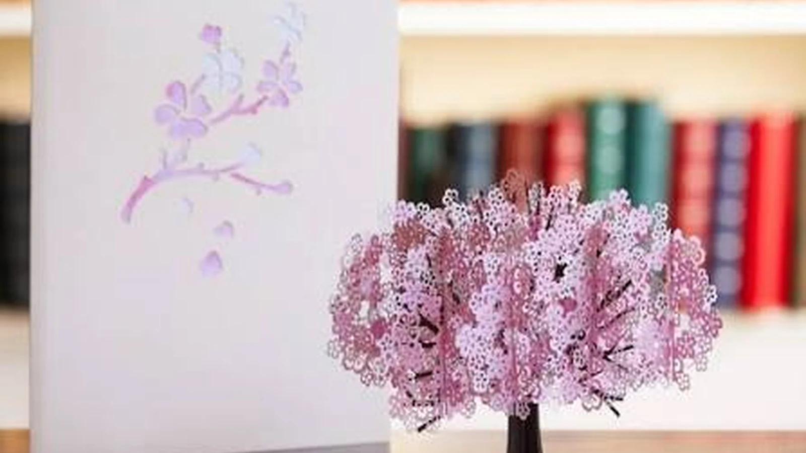 3D Cherry Blossom Tree Pop-Up Card